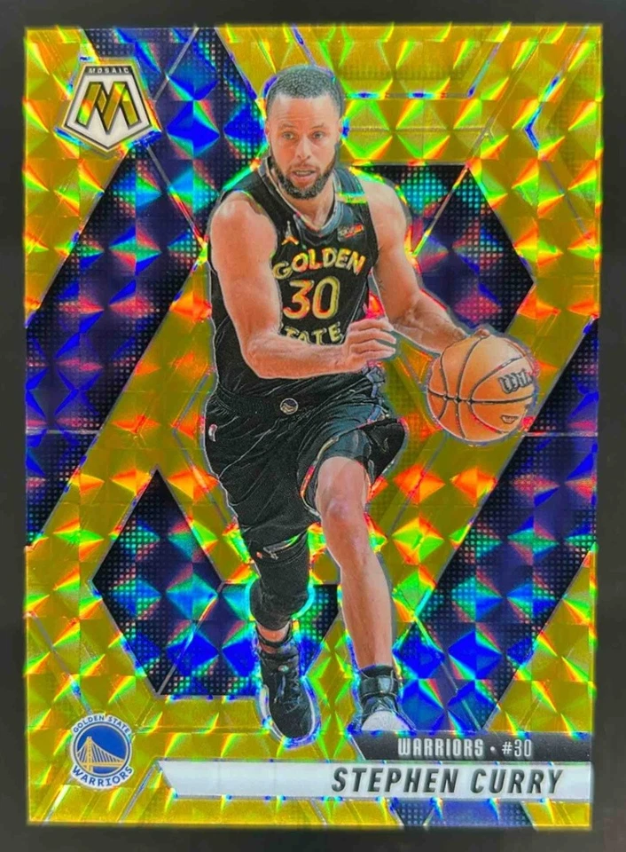 2024-25 Mosaico Stephen Curry Ouro #4/10 Warriors