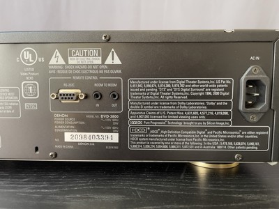 DENON DVDプレーヤー DVD-3800 Denon DVD Player DVD-3800 Powers On See Description | eBay