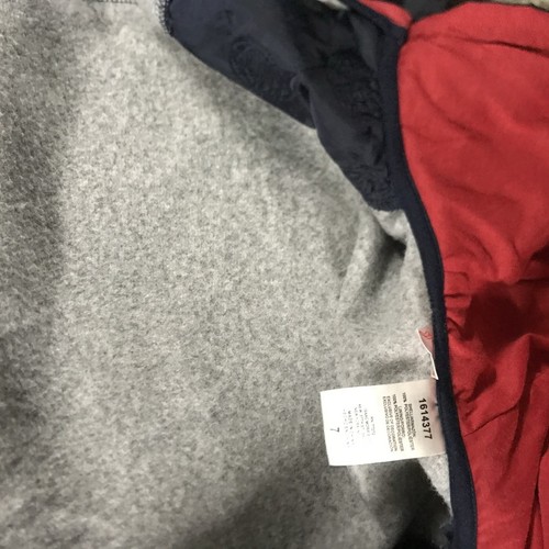 Marvel Spider Man Fleece Kid Jacket Navy 7 Long Sleeve Zip Up - Picture 3 of 7