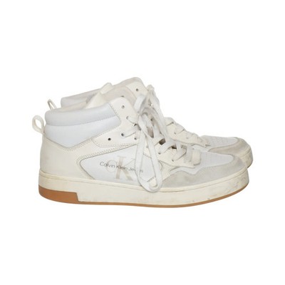 Calvin Klein Jeans, Sneaker, Größe: 40, Basket Cupsole Mid Lth Mono, Leder #1rB