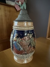 Woman With Two Suitor Metlach Stein