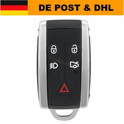 Schlüssel Gehäuse Ersatz Rohling 5 Tasten für Jaguar XF XK XKR X S-Type X-Type
