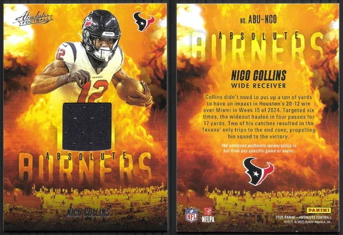 2025 Panini Absolute Nico Collins Base (RAW)
