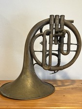 Antique Frank Holton Elkhorn Wis. Mellophone Brass Professional