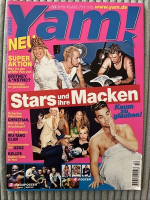 Yam 50/2000 Britney Spears Wu-Tang Clan Mariah Carey Kelly Family Backstreet Boy