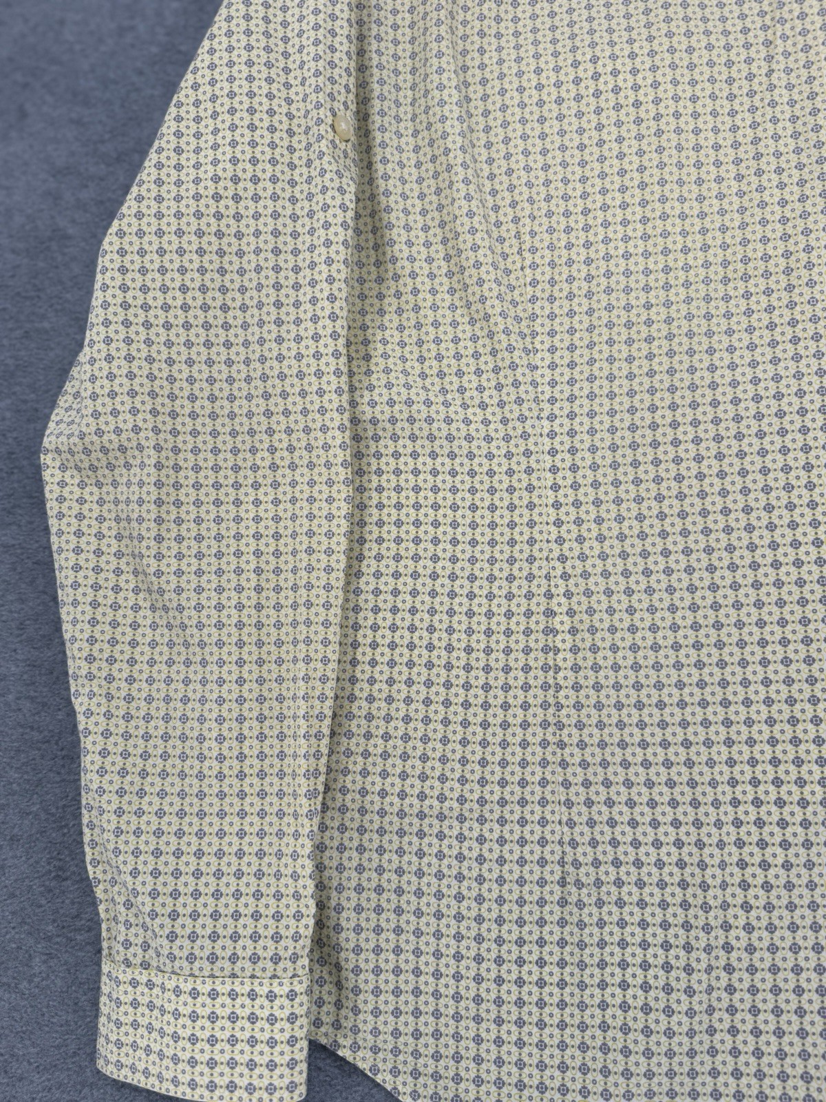 Men’s Fitted Button Down Shirt Patterned Long Sle… - image 11