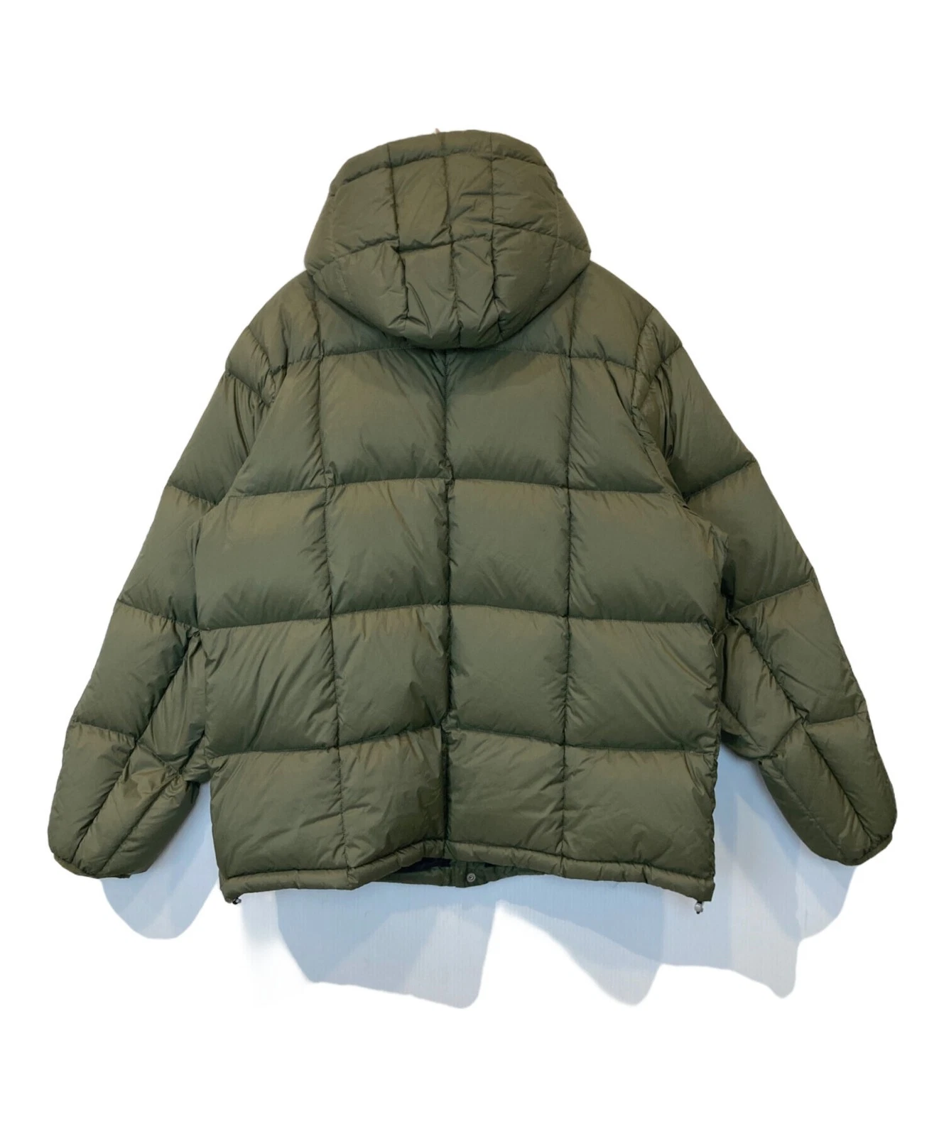 TAION Sports Down Bench Jacket -126WZXST Men's Size M Khaki image 2