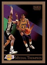 1990-91 SkyBox Mychal Thompson #141 Los Angeles Lakers NBA Basketball