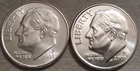 SELLING AS SHOWN - 2006 P & 2006 D UNCIRCULATED ROOSEVELT DIMES * 2 DIMES ** 601