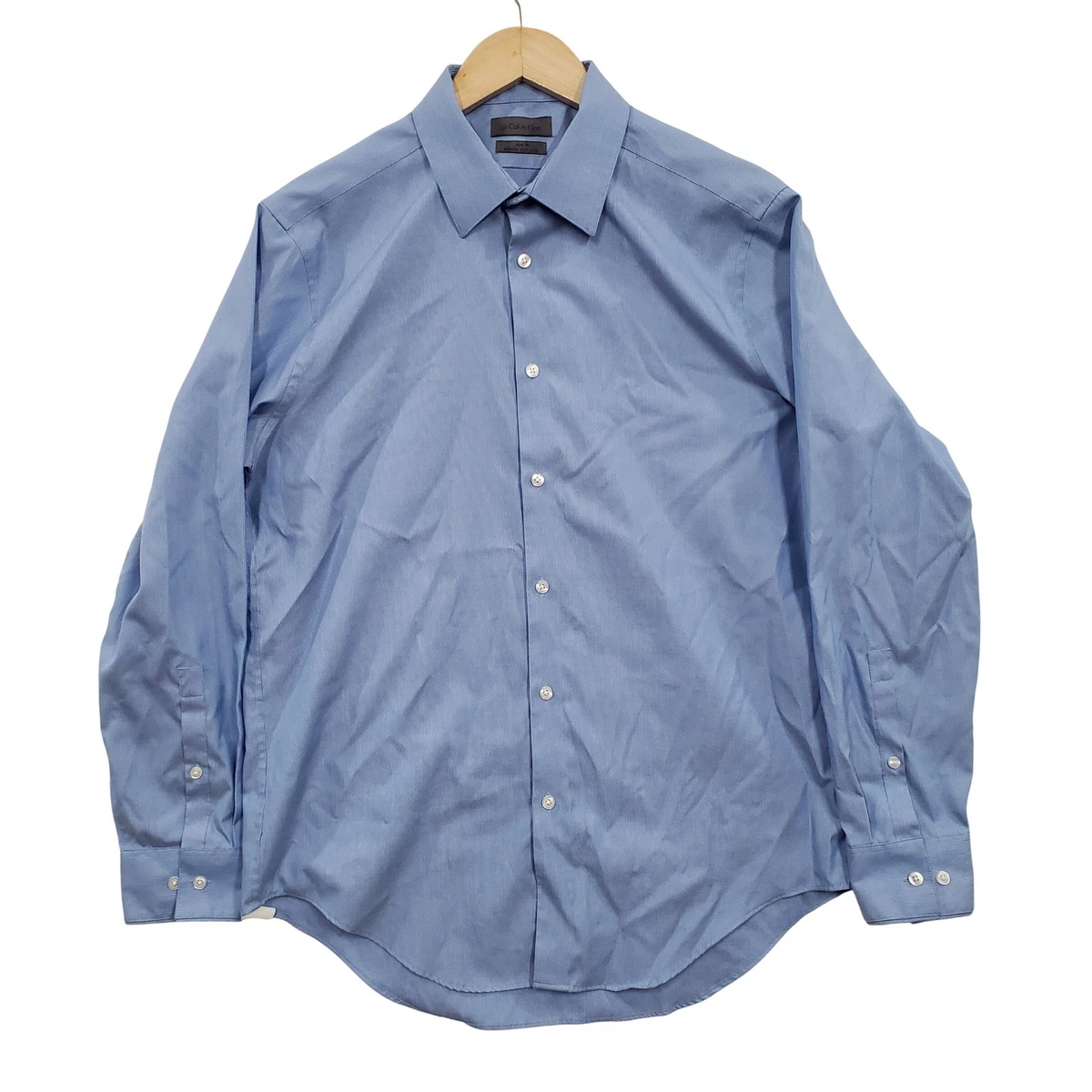 Calvin Klein 100% Cotton Long Sleeve Dress Shirts for Men for sale | eBay Calvin Klein 100% Cotton Long Sleeve Dress Shirts for Men for sale | eBay