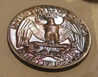1963 Gem Proof Quarter 90% Silver Eye Candy  MONSTER   TONING  #220 ~ 13