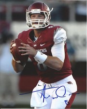 ARKANSAS RAZORBACKS TYLER WILSON SIGNED 8X10 PHOTO W/COA QUARTERBACK NFL DRAFT