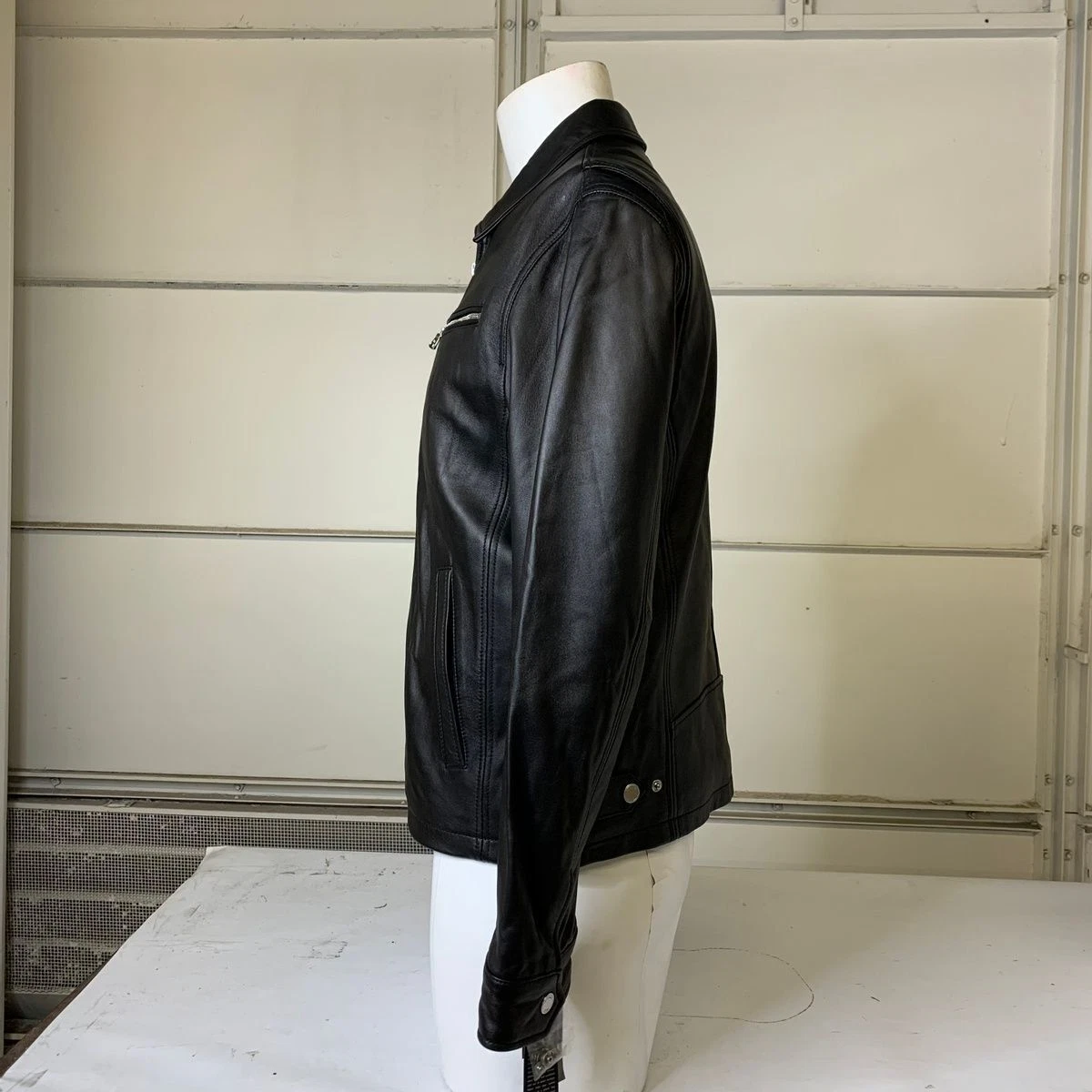 Michael kors james dean leather jacket cheap