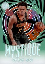 2019-20 Panini Illusions Mystique Emerald #16 Trae Young Card