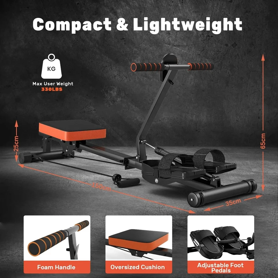 LCD Magnetic Rowing Machine for Home Use Rower Machine 12 Adjustable Resistance✨ - Image 2 of 4