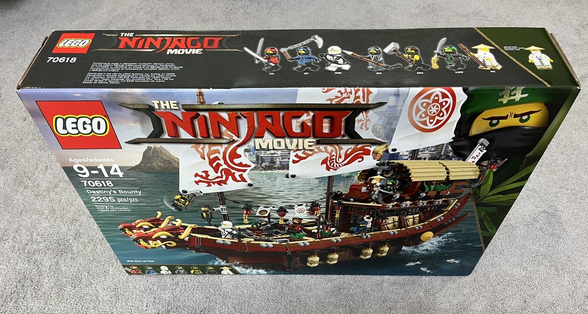 LEGO Ninjago Movie Destiny's Bounty (70618) New Sealed