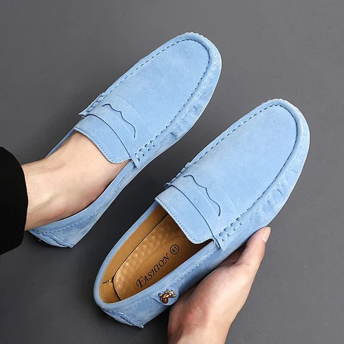 Loafers Women Boys Driving Shoes Moccasins Flats Designer Mens Loafers Pink - Bild 23 von 37