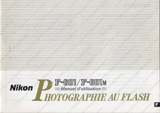 Nikon PF-601 F-601m Blitzfotos Instruction *Vintage Handbuch