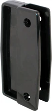 a 111 Black Plastic Sliding Screen Door Pull (2 Pack)