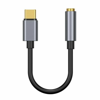 Mini USB Type C Male to 3.5mm Female AUX Headphone Adapter Type C Jack  Cable C