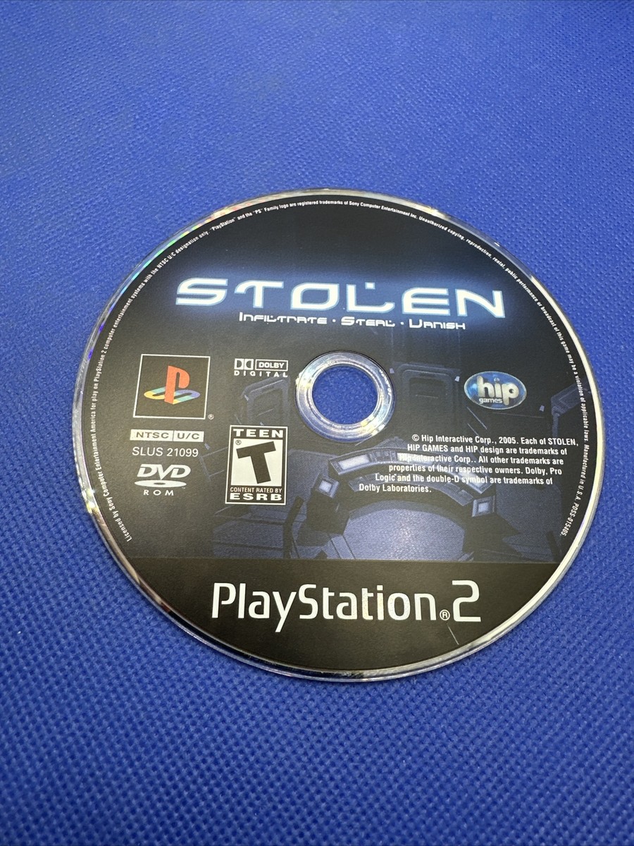 Stolen / Playstation 2 / PS2 / VF / Neuf Sous Blister