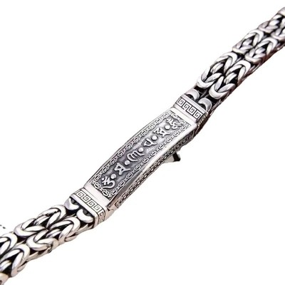 Weaving Double Row Bracelet Fashion Trendsetter Retro Thai Bracelet