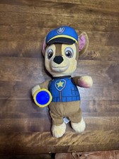 Paw Patrol Chase Niños Muñeca Juguete de Peluche Perro Luz Sonido Canción de Cuna Baterías Frescas
