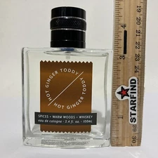 Tru Fragrance HOT GINGER TODDY Men Eau de Cologne Spray Perfume 3.4 oz 100mL ⭐️