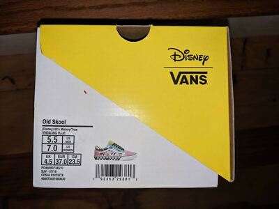Size VANS Disney x Old Skool 80s Mickey for sale online