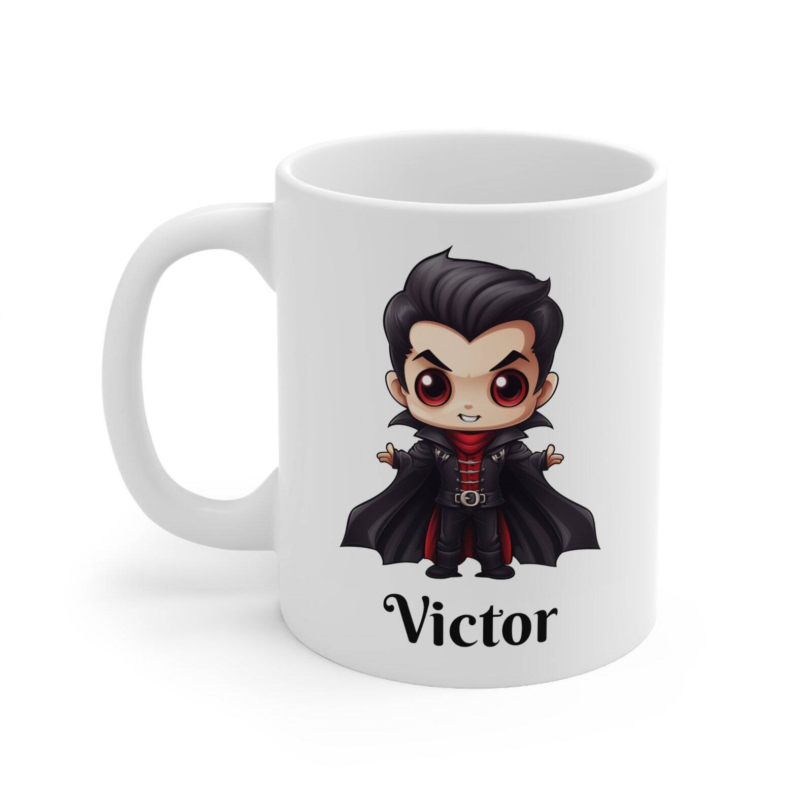 Halloween Vampire Mug Halloween Mug Halloween Personalized Mug Personalized Gift