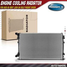 Engine Cooling Radiator for Audi A3 Seat Leon VW Golf Passat Skoda 5Q0121251ER