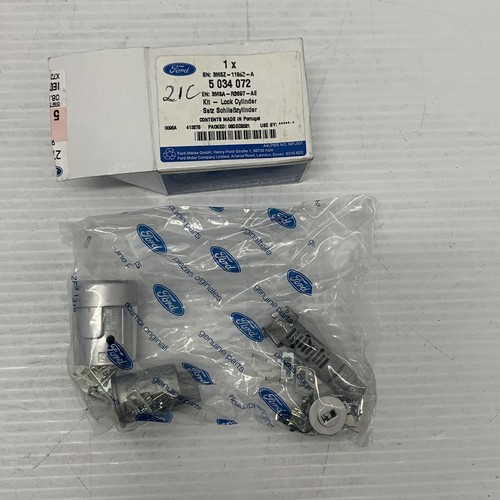 Genuine Ford Mondeo Mk4 Galaxy S-Max C-Max Focus Mk2 Lock Cylinder Kit 5034072 - Picture 2 of 3