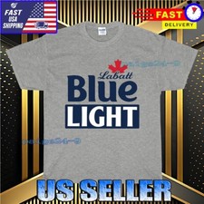 NEW SHIRT LABATT BLUE LIGHT BEER LOGO T-SHIRT FUNNY USA UNISEX TEE SIZE S-5XL