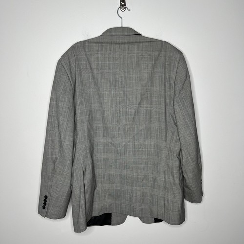 Tommy Hilfiger Blazer Men’s Size 46R Sport Coat Jacket Suit 2 Button 100% Wool - Picture 4 of 17