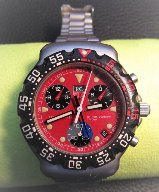 TAG Heuer Formula 1 Red Men's Watch CA1215 for sale online eBay