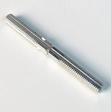 Period Brass Privacy 7mm Split Threaded 3.5" Door Spindle (Hickory Hardware)