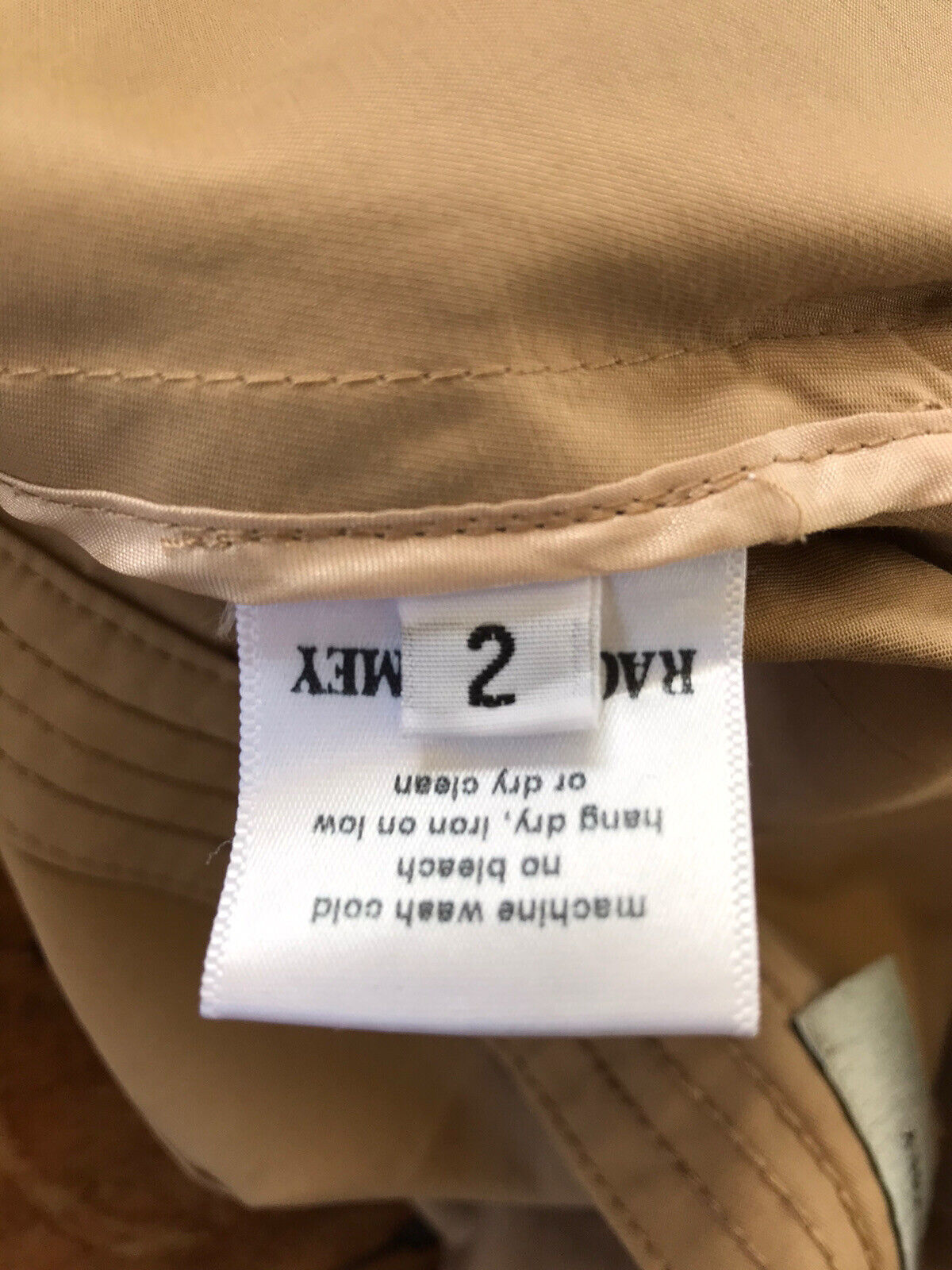 Rachel Comey culottes shorts 2 XS S khaki tan cot… - image 8