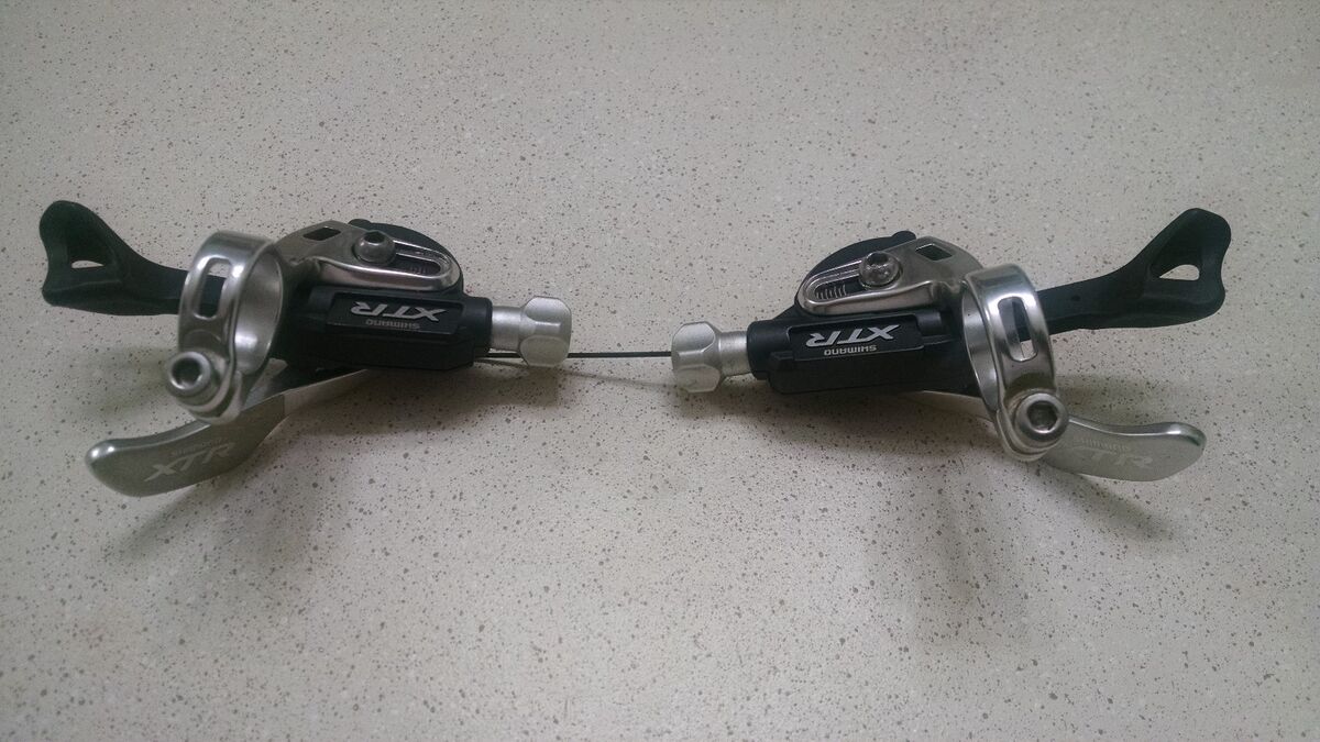 Shimano XTR SL-M970 Rapid Fire Index Trigger Shifter Pods Shimano XTR SL-M970 Rapid Fire Index Trigger Shifter Pods