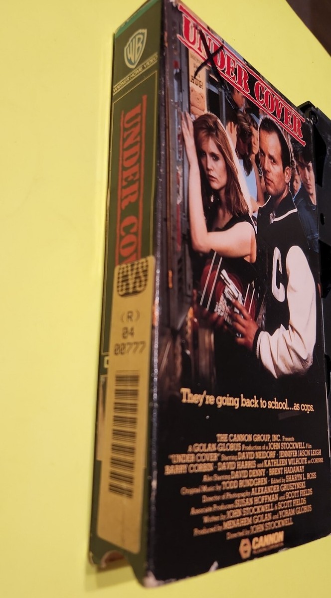 UNDERCOVER undercoverTV 96SS アンダーカバーVHS Undercover VHS Cannon Warner Under Cover 1987 Cop Crime 80s