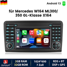 F&uuml;r Mercedes Benz ML/GL Klasse W164 X164 Android 13 Autoradio Carplay Navi FM BT