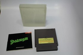 Shadowgate - NES - 1989 - Game Manual Case - Cleaned