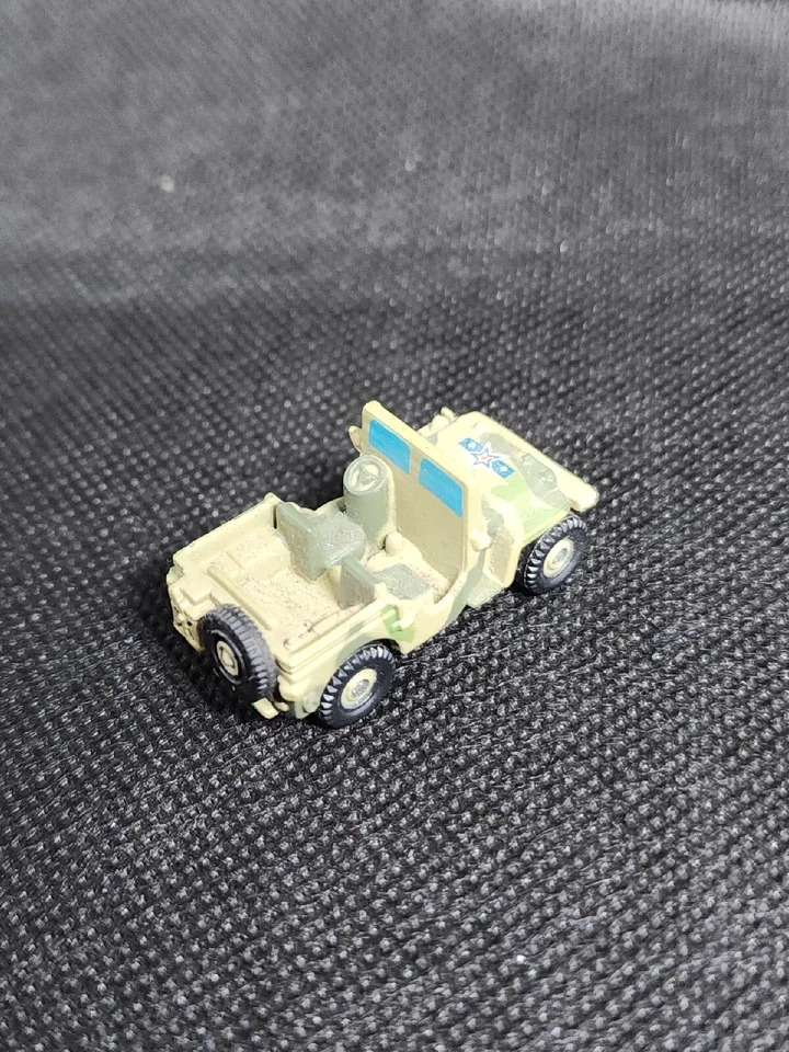 MICRO MACHINES Military Jeep Galoob 1994 L.G.T.I. LGTI Green Camo - Image 3 of 4