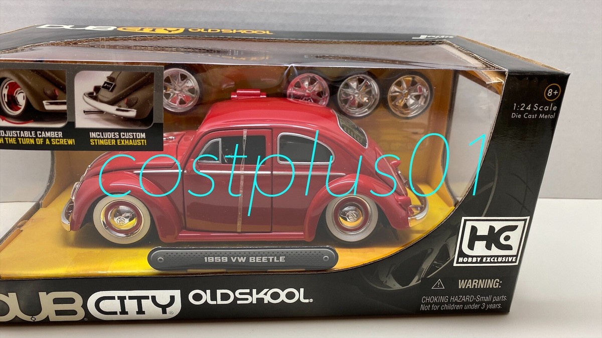 DUB CITY 1959 VW Beetle 1/24  ホワイトメタリック DUB CITY 1959 VW Beetle 1/24 ホワイトメタリック - メルカリ