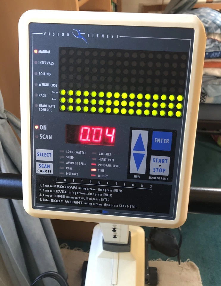 Bicicleta semi-reclinada Vision Fitness R220 Foto 4 de 4