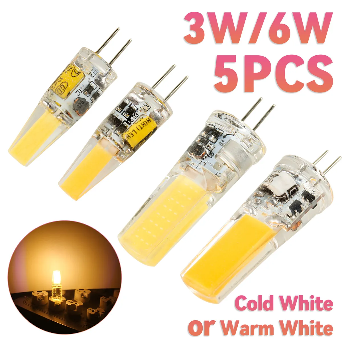G4 Led Bulb 12v Bipin Base Landscape Bulbs 3 Watt Led Lighting Bulbs | eBay