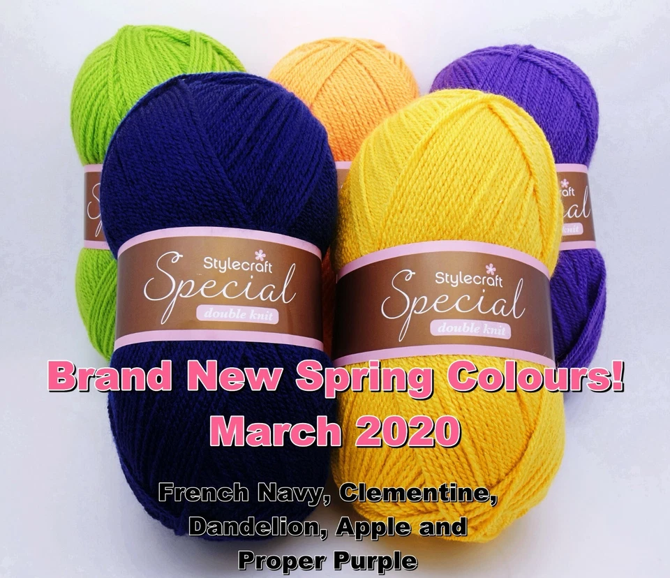 Stylecraft SPECIAL DK Double Knitting Premium Acrylic Crochet Yarn Wool 100g - Image 4 of 4