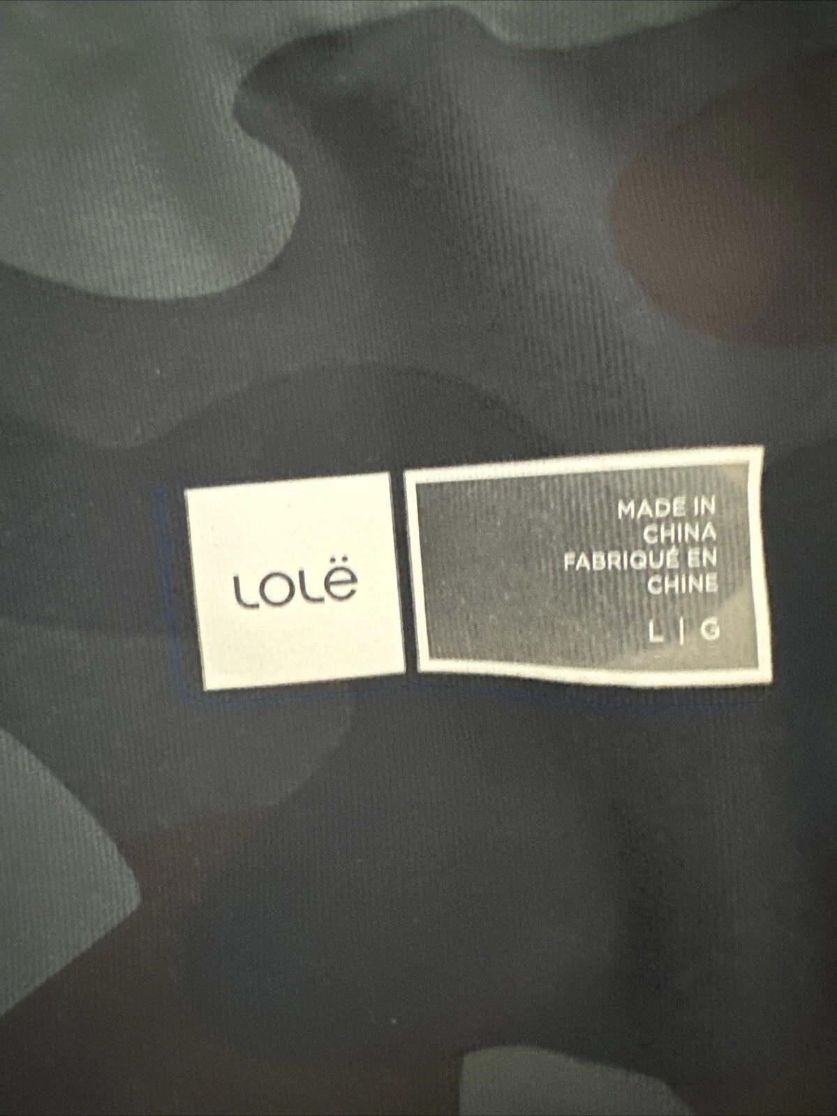 lole camo cropped leggings