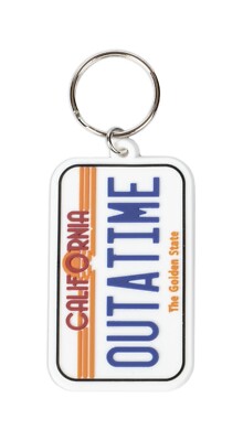 Back to the Future Schlüsselanhänger Gummianhänger Keychain