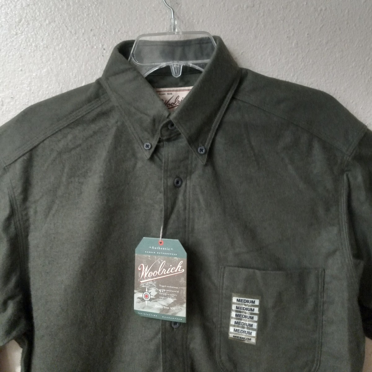 Woolrich Rugged Outdoor Wear M チェックジャケット Woolrich
