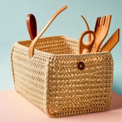 Crochet Basket Pattern Versatile EN PDF   DIY Sturdy Storage Solution